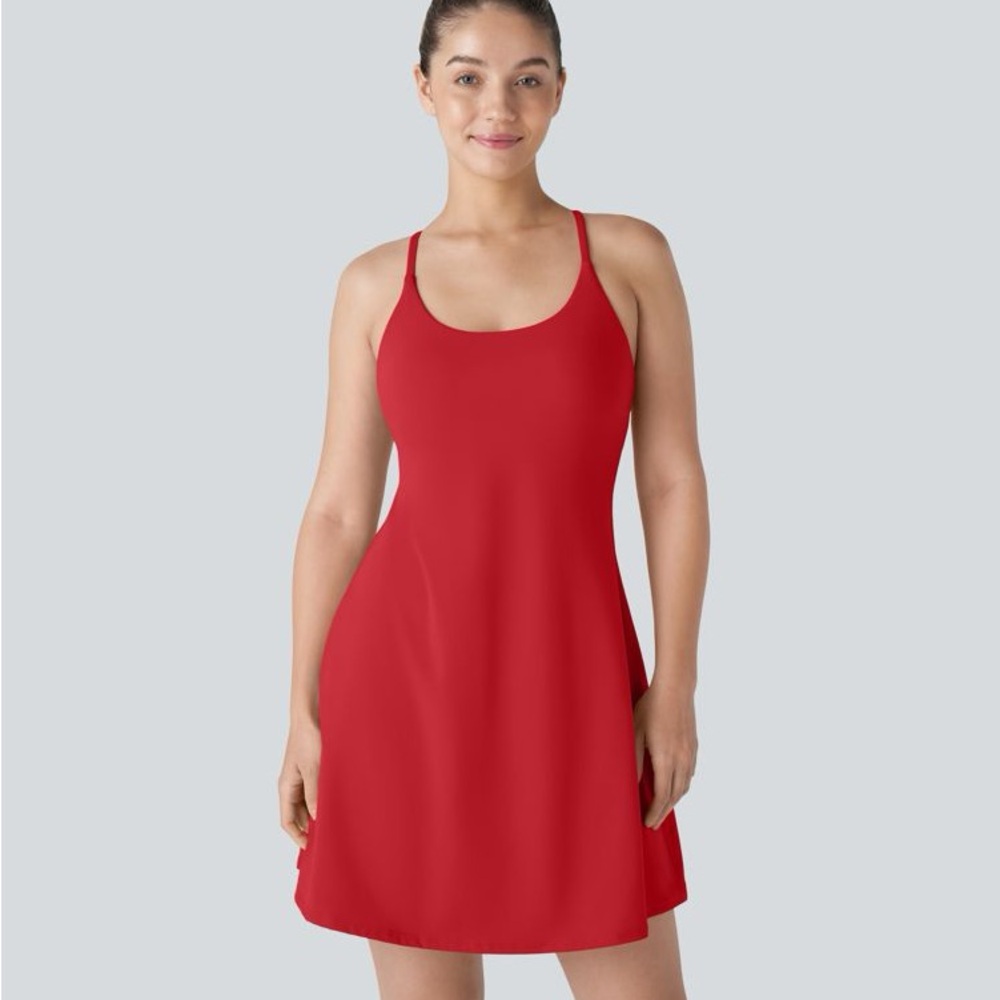 HALARA SoftlyZero™ Plush Backless Active Dress-Longer Length-Easy Peezy Edition